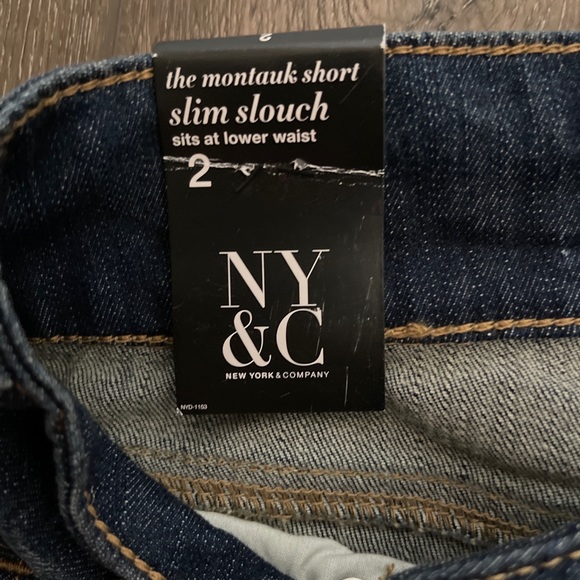 NY&C Denim Shorts- Size 2, Never been worn! - Picture 5 of 7